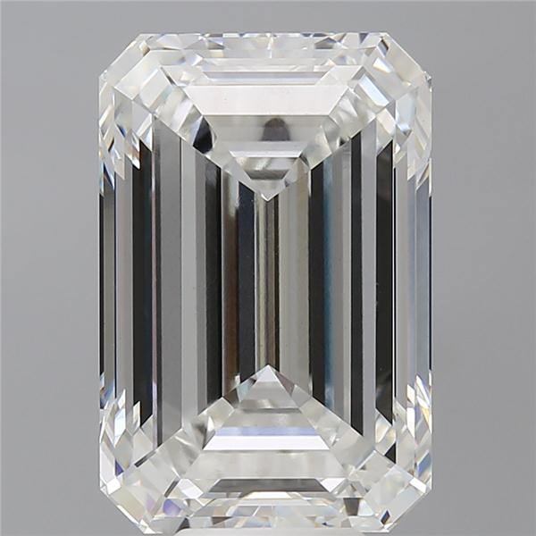 10.07 ct. emerald Lab Grown Diamond front image