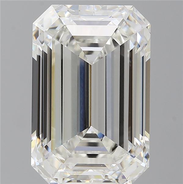 12.07 ct. emerald Lab Grown Diamond front image