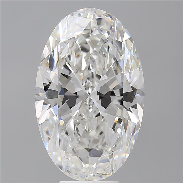 7.59 ct. oval Lab Grown Diamond front image