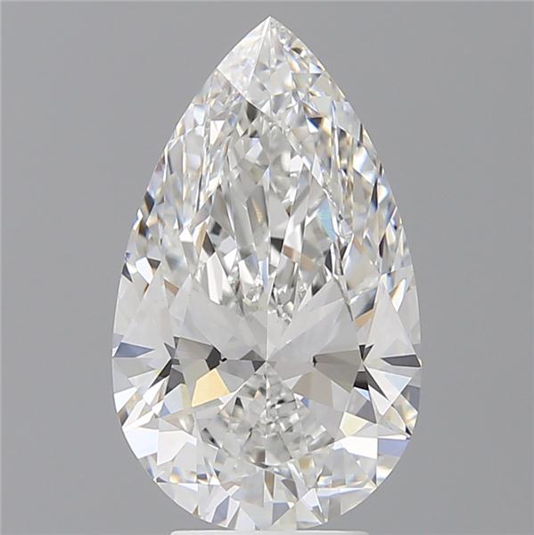 4.59 ct. pear Lab Grown Diamond front image