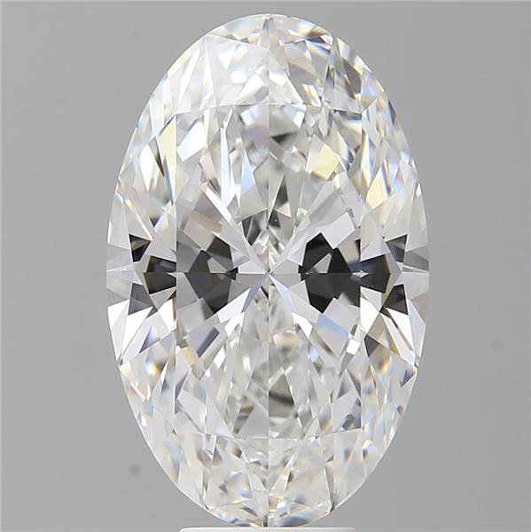 8.03 ct. oval Lab Grown Diamond front image