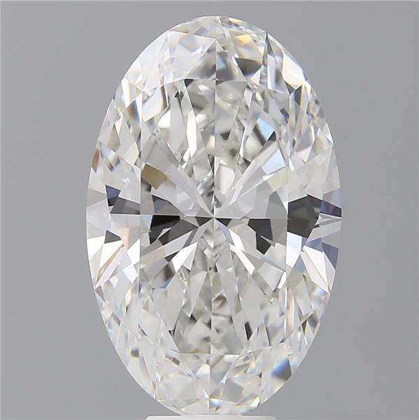 9.09 ct. oval Lab Grown Diamond front image