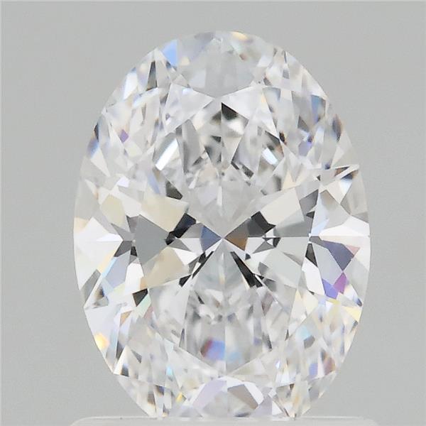 1.03 ct. oval Lab Grown Diamond front image