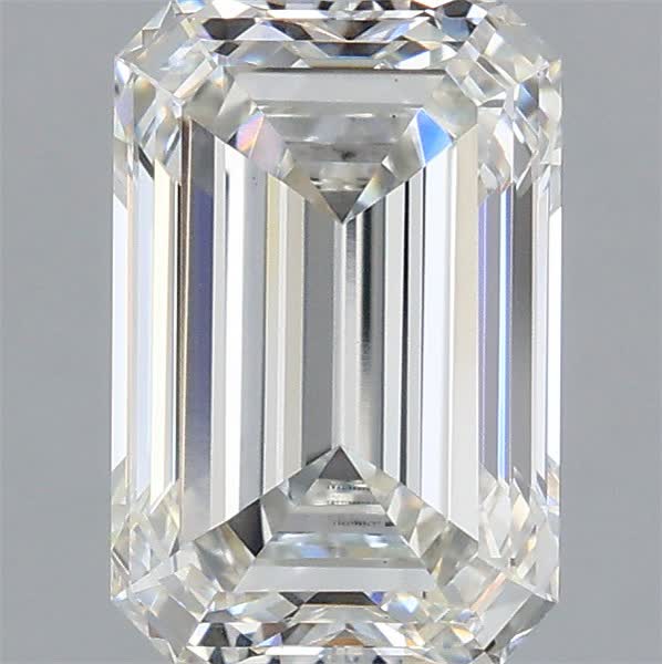 2.50 ct. emerald Lab Grown Diamond front image