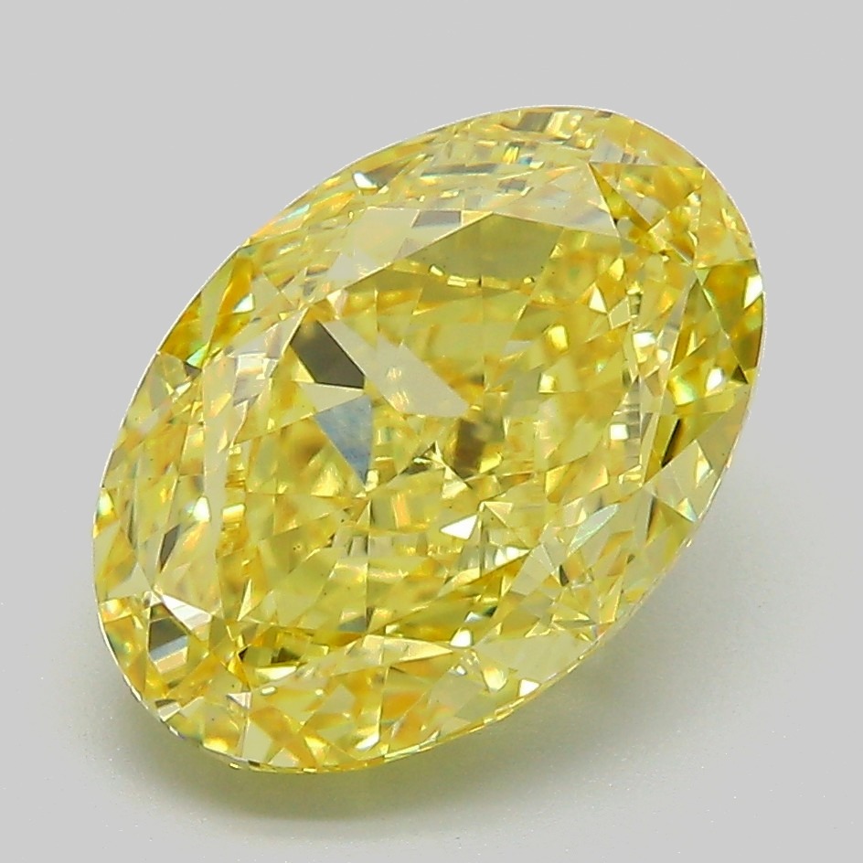 4.45 ct. oval Lab Grown Diamond front image