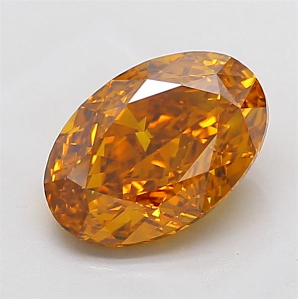 3.01 ct. oval Lab Grown Diamond front image