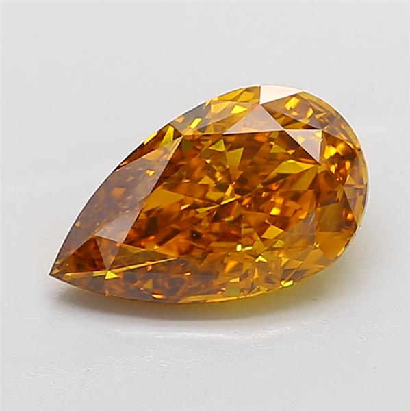 3.14 ct. pear Lab Grown Diamond front image