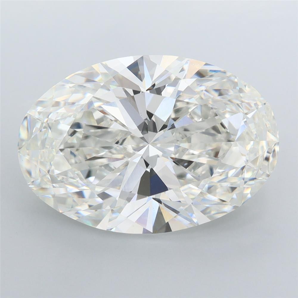 7.07 ct. oval Lab Grown Diamond front image