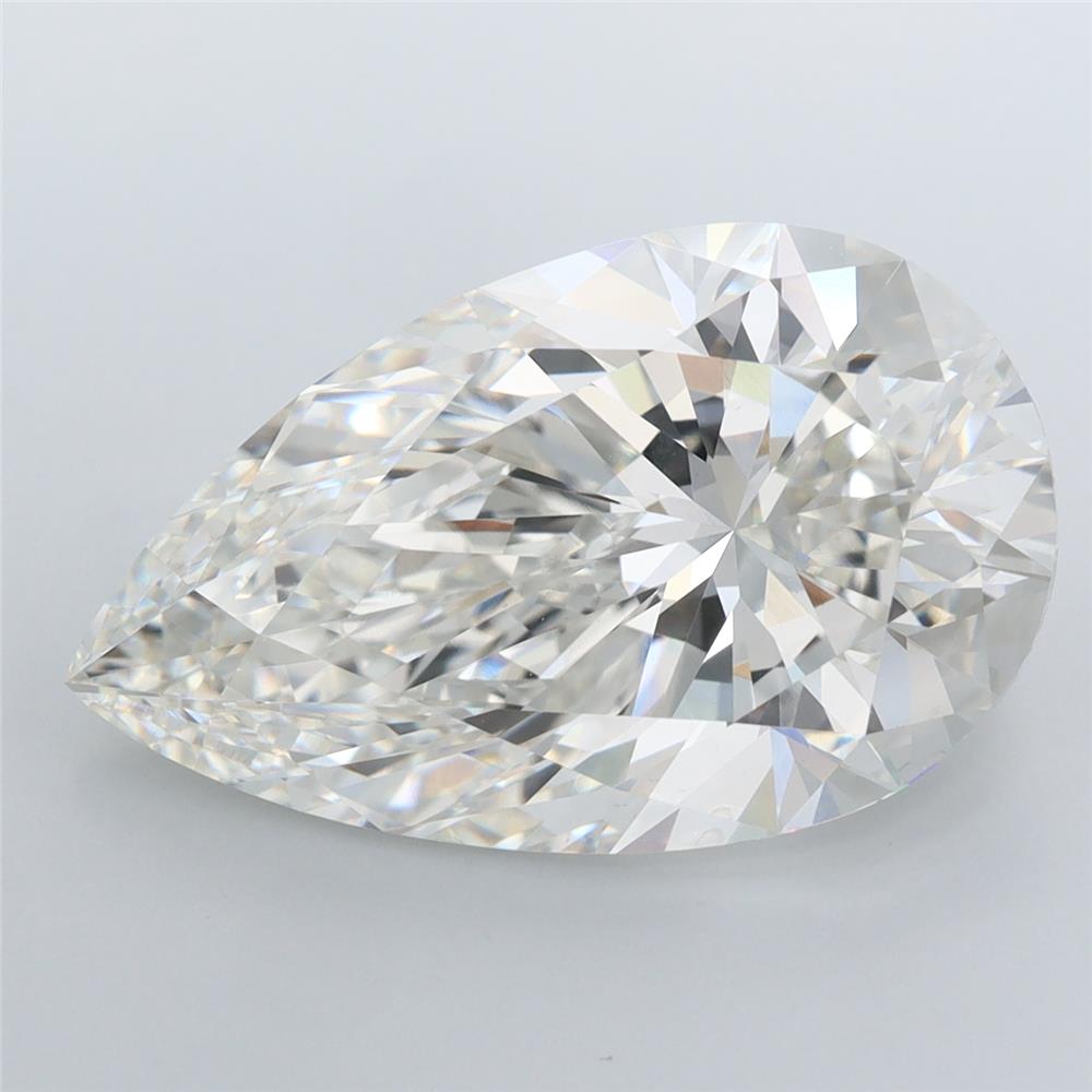 9.02 ct. pear Lab Grown Diamond front image