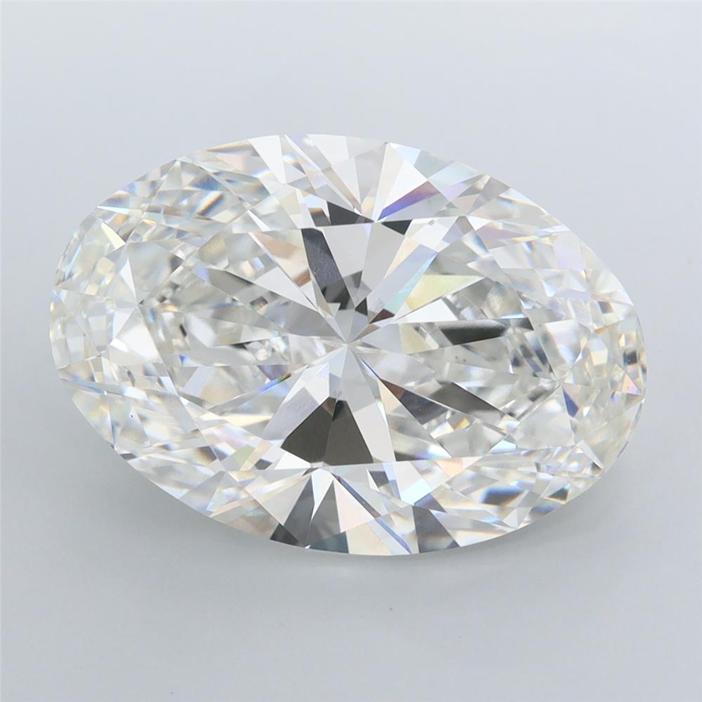 8.04 ct. oval Lab Grown Diamond front image