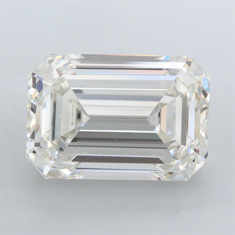 5.09 ct. emerald Lab Grown Diamond front image
