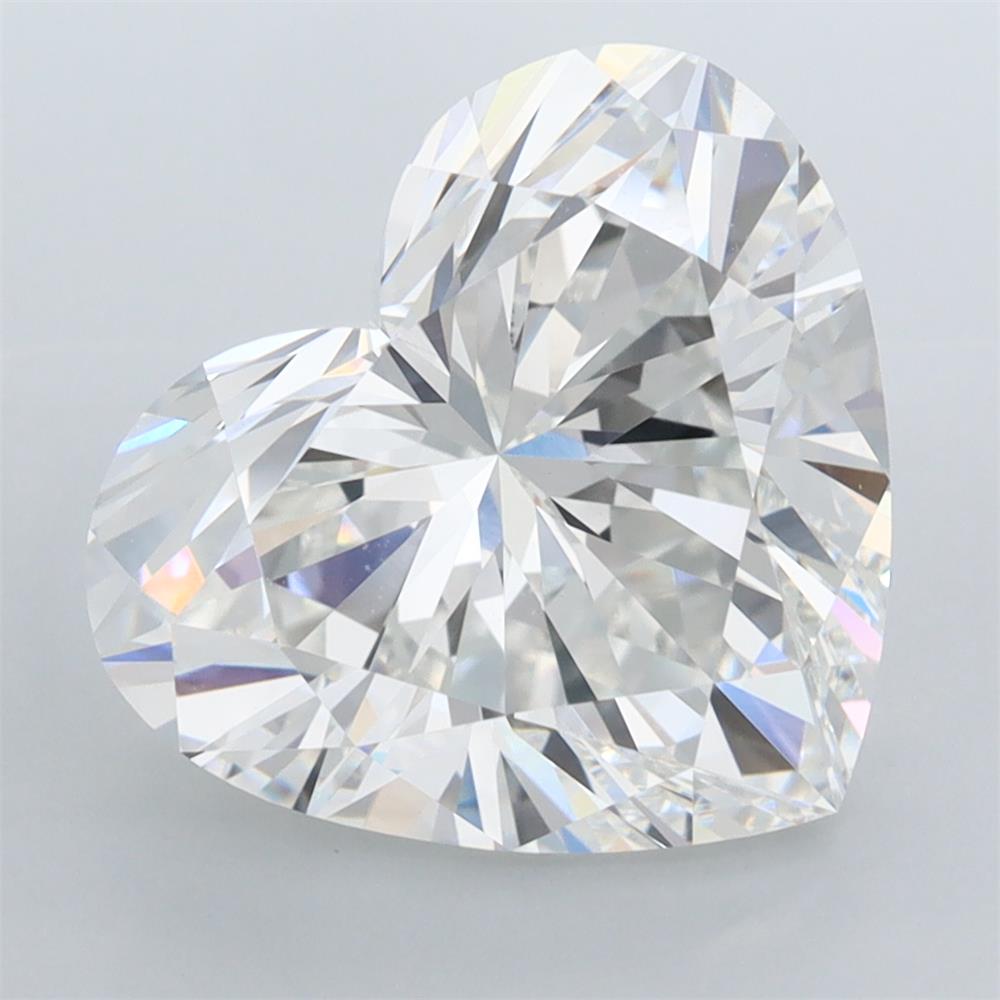 6.08 ct. heart Lab Grown Diamond front image