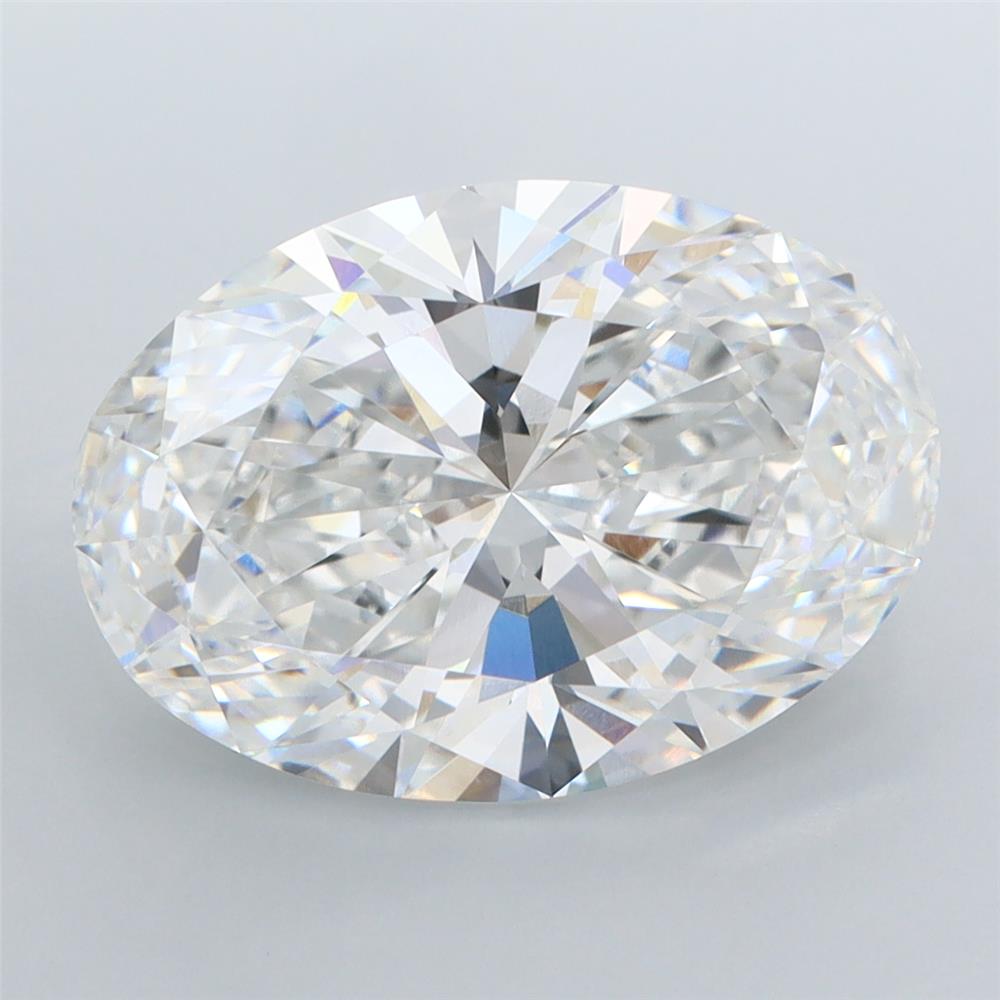 6.06 ct. oval Lab Grown Diamond front image