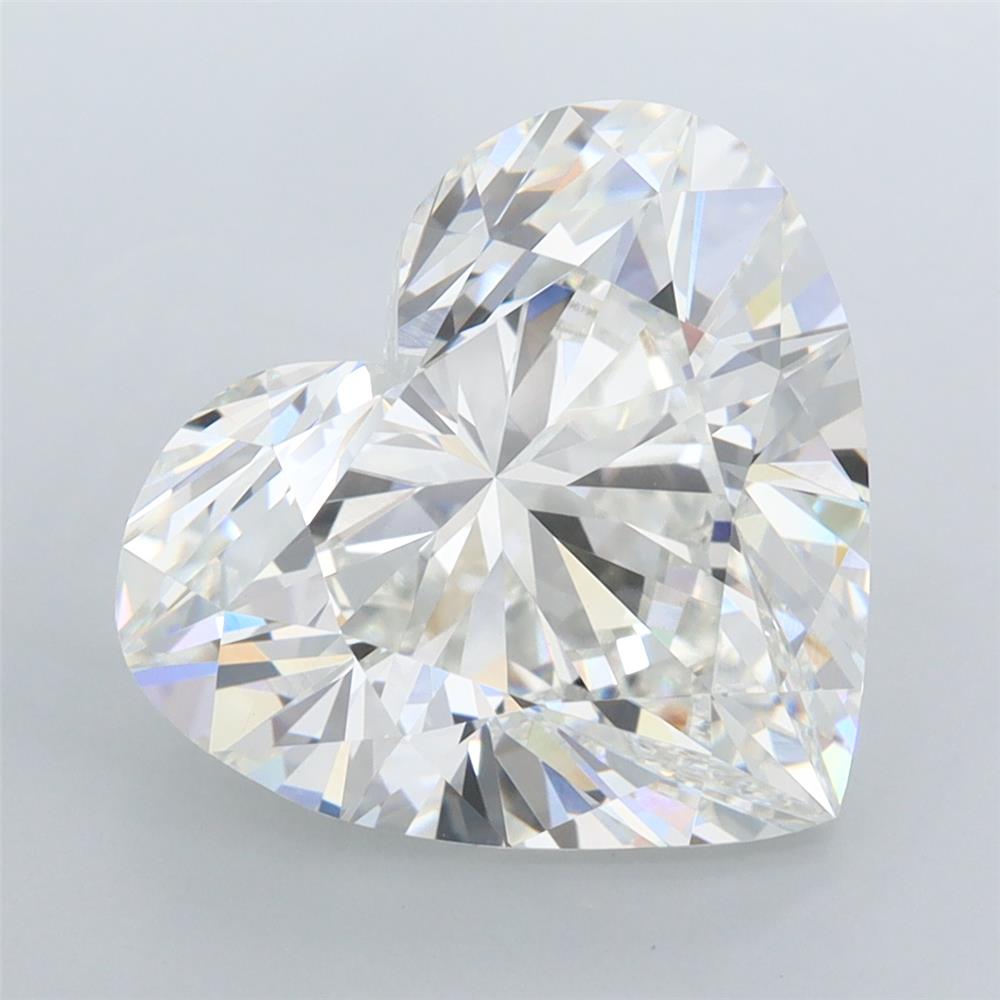 6.54 ct. heart Lab Grown Diamond front image