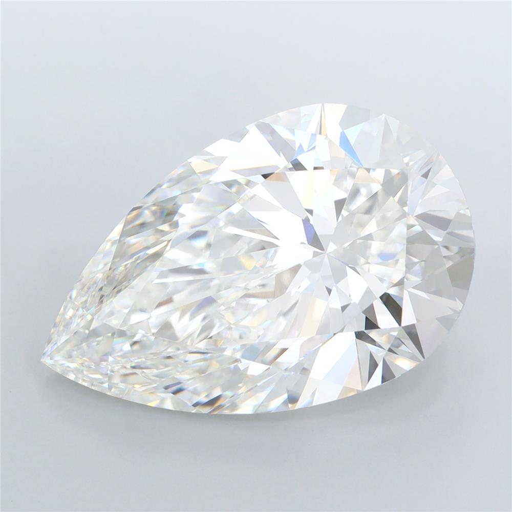 9.58 ct. pear Lab Grown Diamond front image