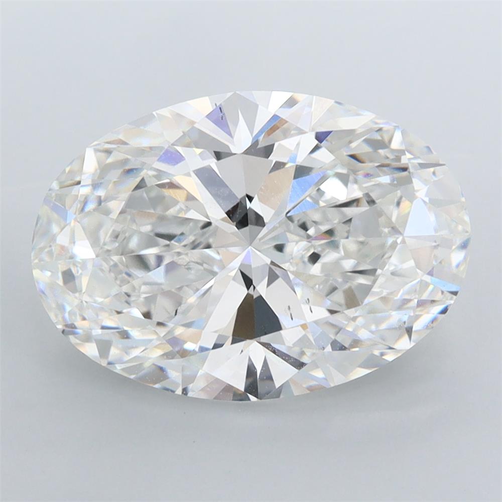 5.05 ct. oval Lab Grown Diamond front image