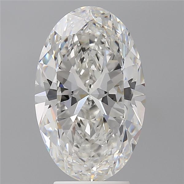 4.05 ct. oval Lab Grown Diamond front image