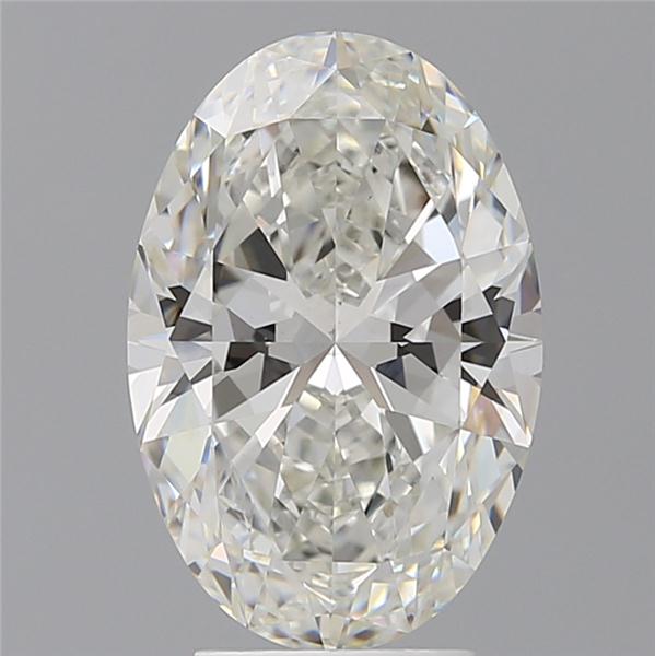 4.09 ct. oval Lab Grown Diamond front image