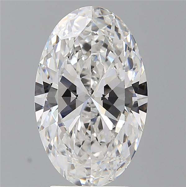 3.55 ct. oval Lab Grown Diamond front image