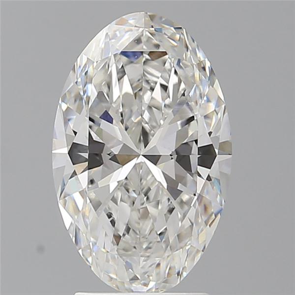 3.08 ct. oval Lab Grown Diamond front image