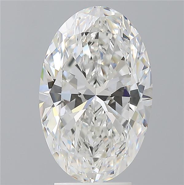 4.10 ct. oval Lab Grown Diamond front image