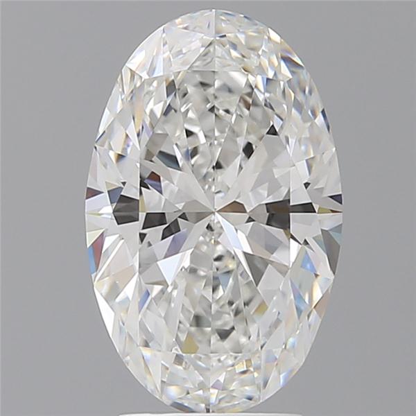 3.58 ct. oval Lab Grown Diamond front image