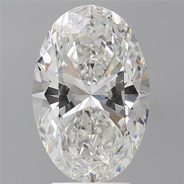 3.91 ct. oval Lab Grown Diamond front image