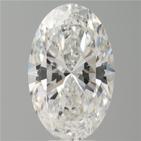 7.51 ct. oval Lab Grown Diamond front image