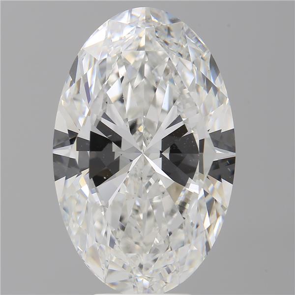 8.01 ct. oval Lab Grown Diamond front image