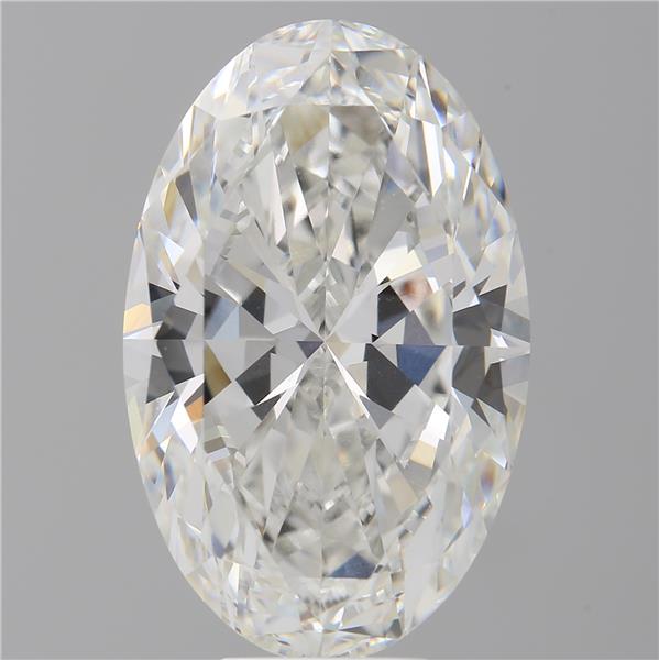 9.56 ct. oval Lab Grown Diamond front image