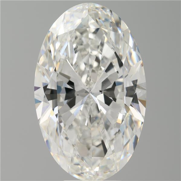 9.05 ct. oval Lab Grown Diamond front image