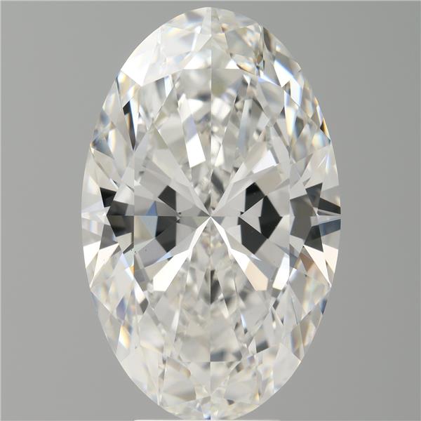 7.05 ct. oval Lab Grown Diamond front image