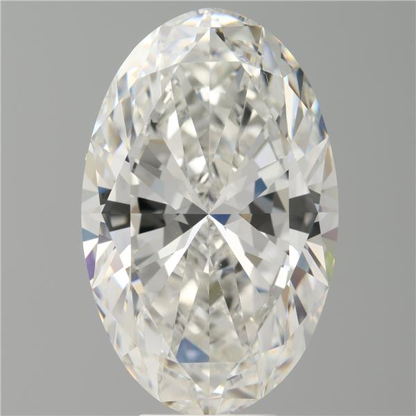 8.04 ct. oval Lab Grown Diamond front image