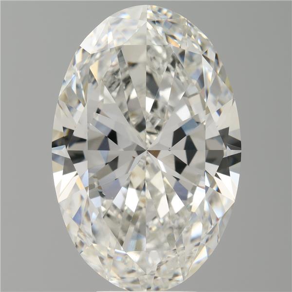 8.00 ct. oval Lab Grown Diamond front image