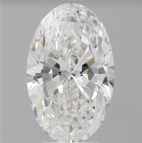 4.10 ct. oval Lab Grown Diamond front image