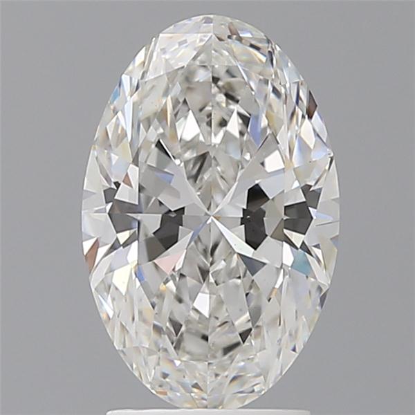 2.57 ct. oval Lab Grown Diamond front image