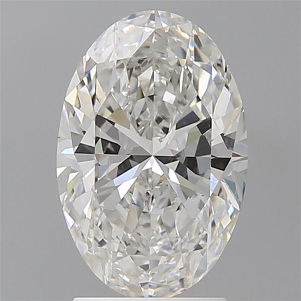 2.53 ct. oval Lab Grown Diamond front image