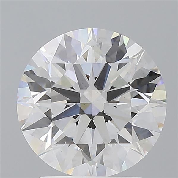 2.56 ct. round Lab Grown Diamond front image