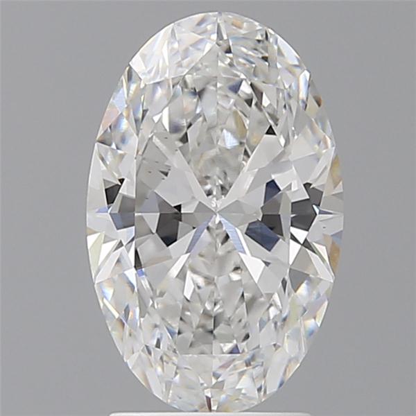 2.56 ct. oval Lab Grown Diamond front image