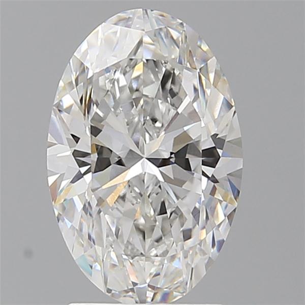 2.58 ct. oval Lab Grown Diamond front image