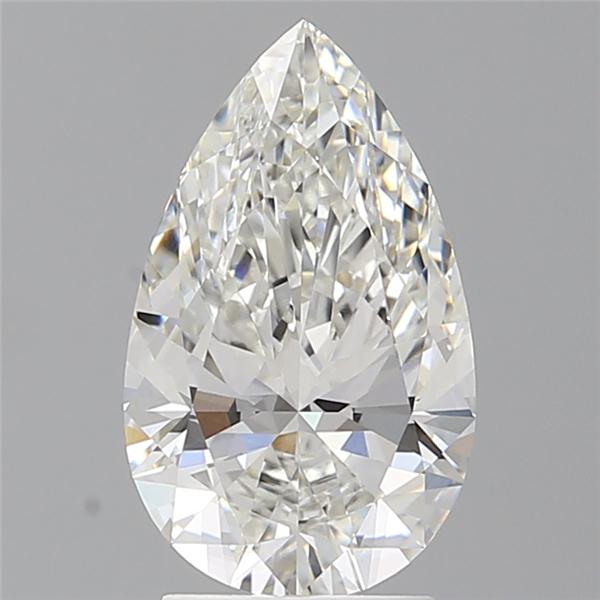 2.60 ct. pear Lab Grown Diamond front image