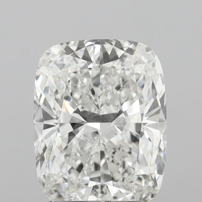 2 carat f VVS2 EX Cut IGI cushion diamond