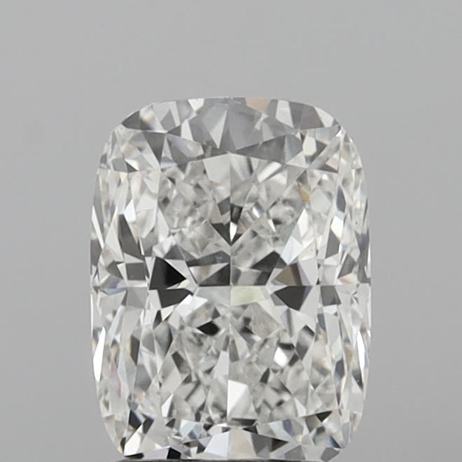 2.08 carat f VVS2 EX Cut IGI cushion diamond