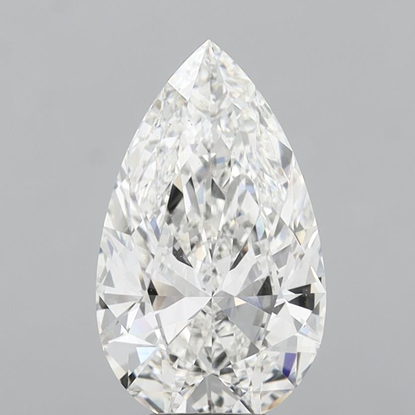 5.04 ct. pear Lab Grown Diamond front image