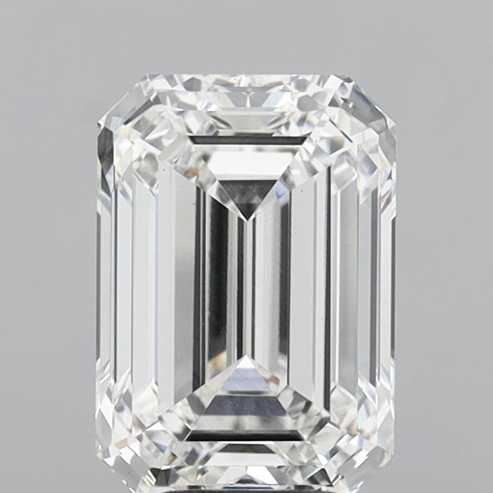 5.52 ct. emerald Lab Grown Diamond front image