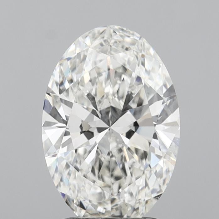 2.08 ct. oval Lab Grown Diamond front image