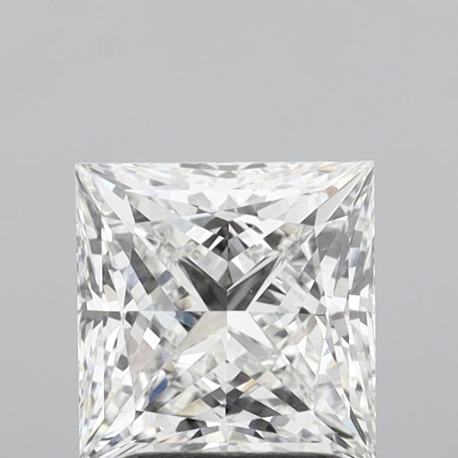 2.10 ct. princess Lab Grown Diamond front image