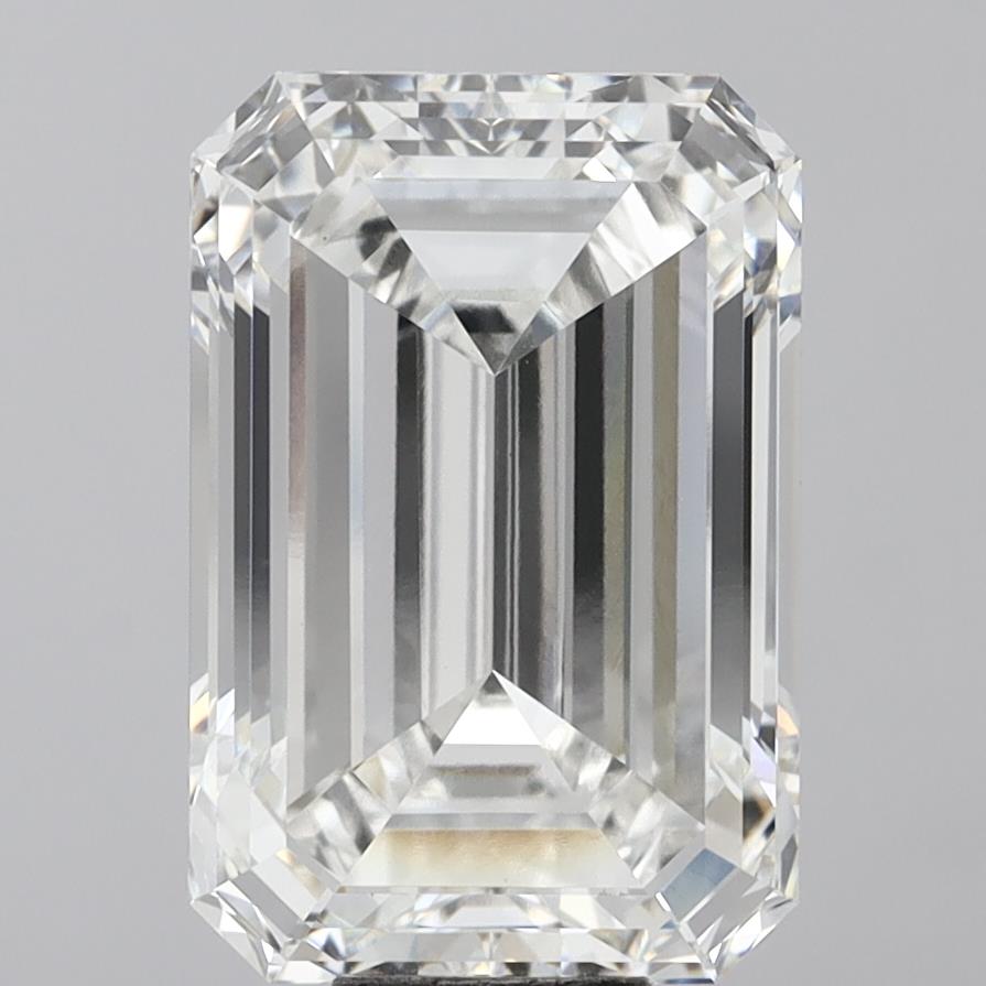 14.55 ct. emerald Lab Grown Diamond front image