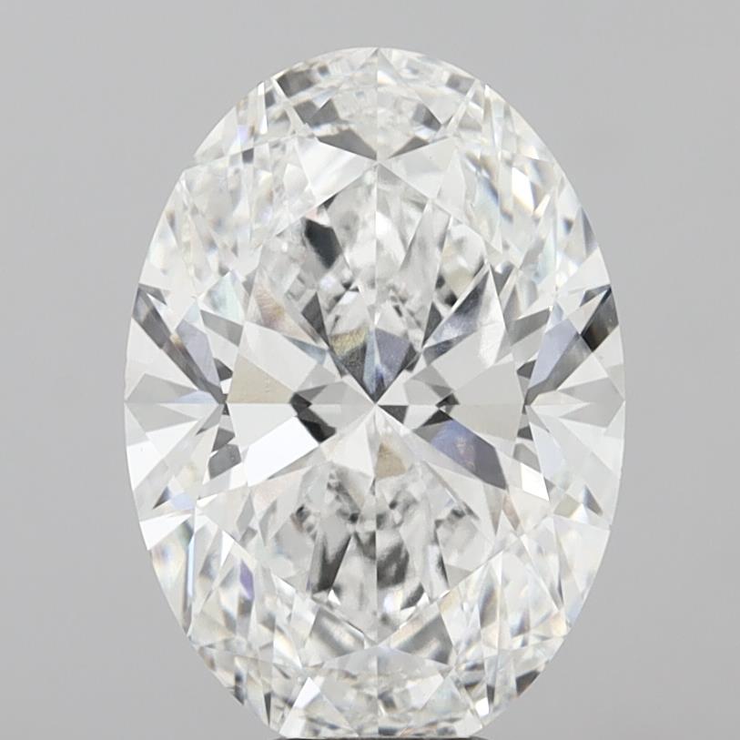 8.03 ct. oval Lab Grown Diamond front image