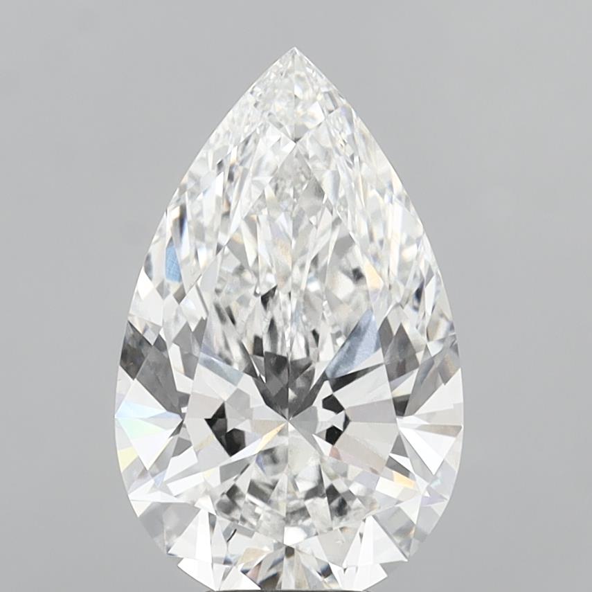 6.07 ct. pear Lab Grown Diamond front image